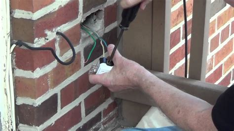 install metal outlet box in existing wall|how to connect outlets to walls.